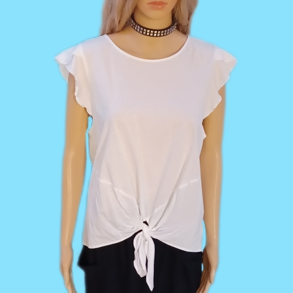 NEW!Ann Taylor L tie knot top - Picture 1 of 6